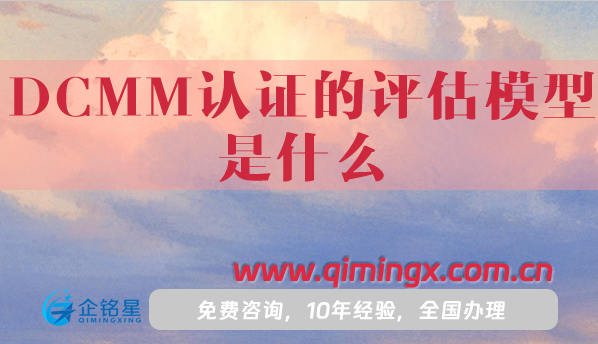 DCMM认证的评估模型是什么?